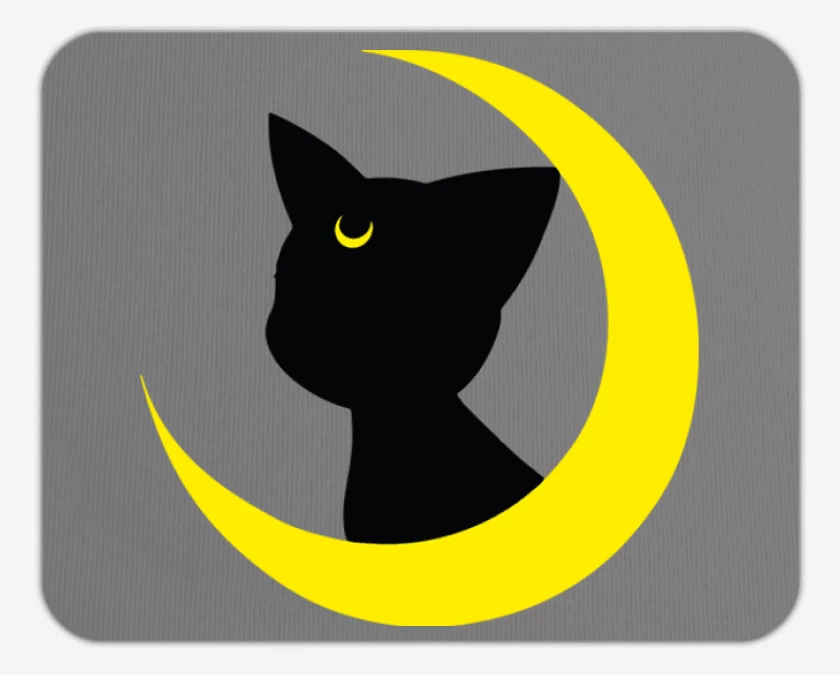 Mousepad Luna gato