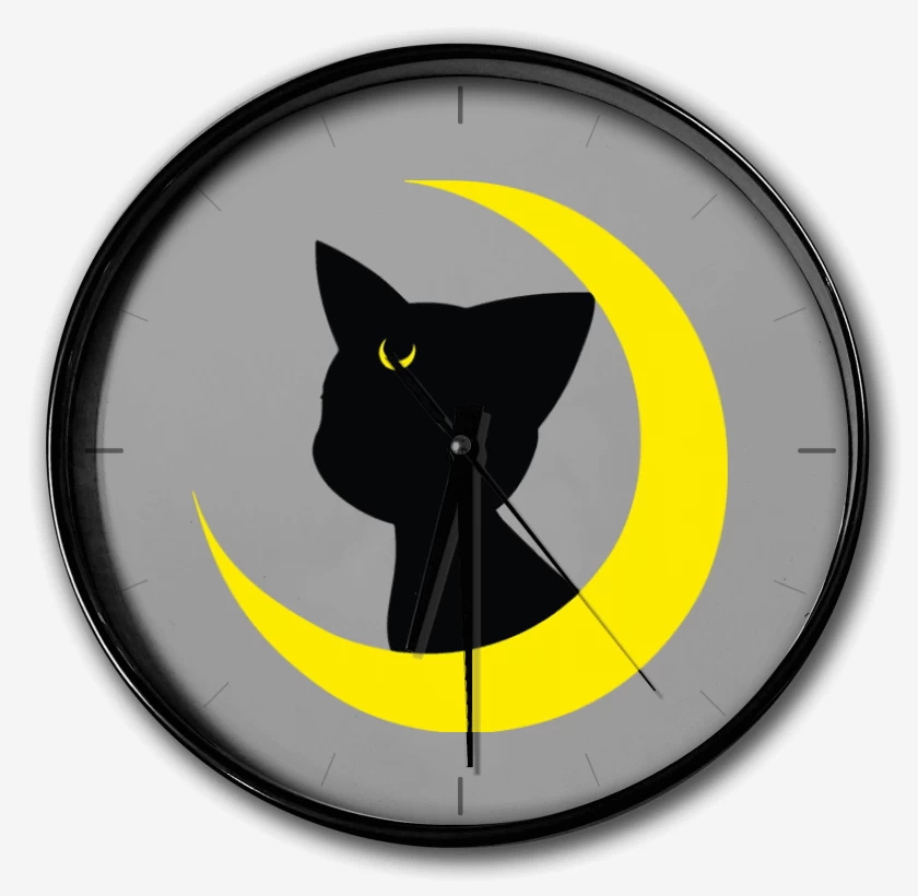 Reloj Gris Melange de Luna gato