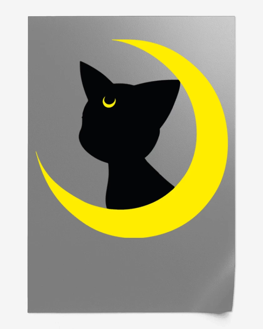 Print Luna gato