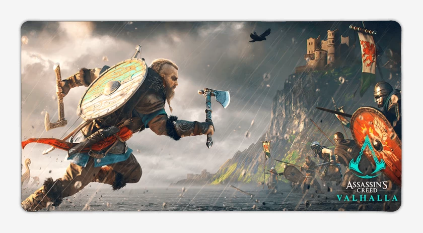 Mouse pad Gamer Asesino Valhalla