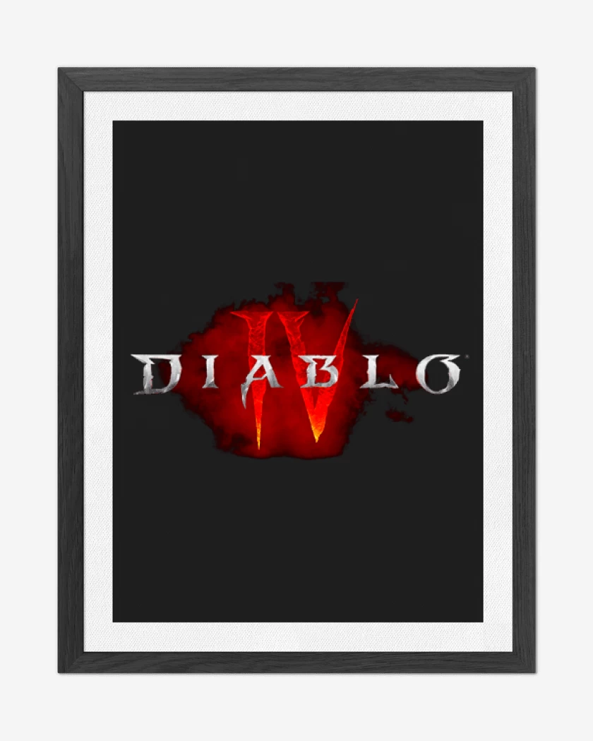 Cuadro decorativo Diablo 4