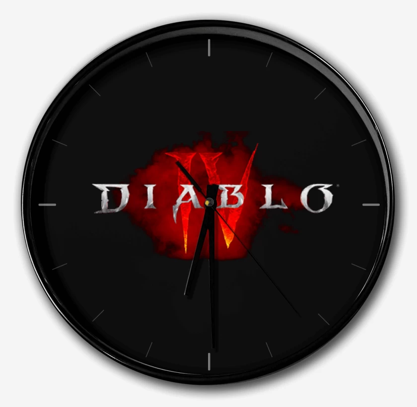 Reloj Negro de Diablo 4