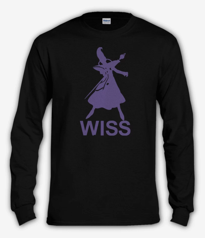 Polera manga larga Negro de Wiss