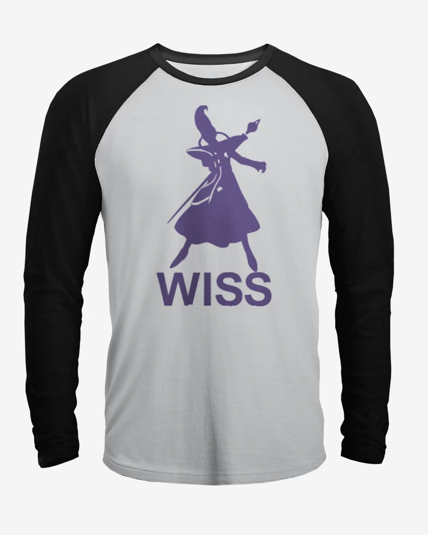 Polera Raglan Blanco / Negro de Wiss