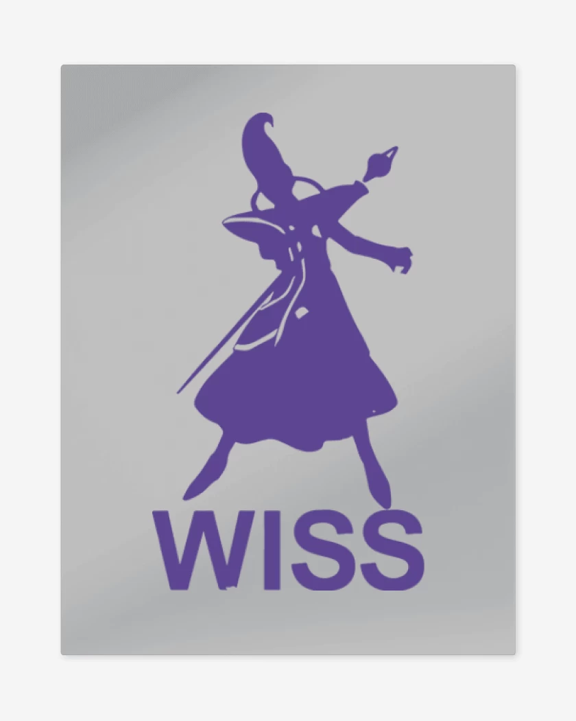 Print metalico Gris Melange de Wiss