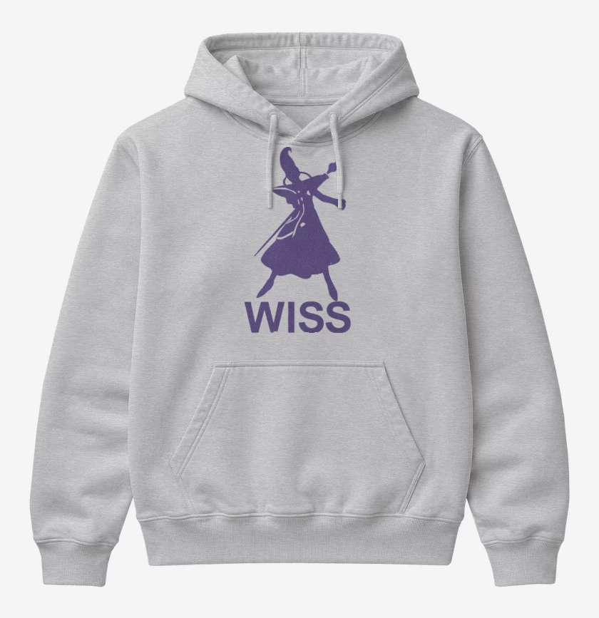 Poleron Canguro básico Gris Melange de Wiss