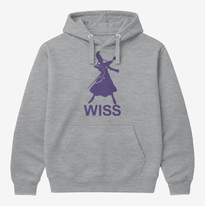 Polerón Canguro Gris Melange de Wiss