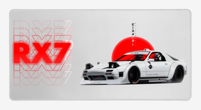 Mouse pad Gamer Rx7