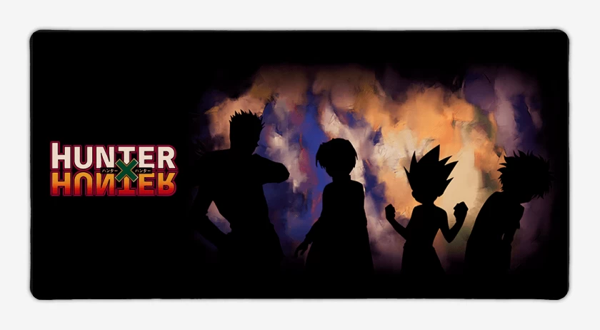 Mouse pad Gamer Negro de Hunter x