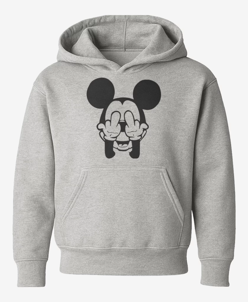 Poleron de niño Gris Melange de Mickey