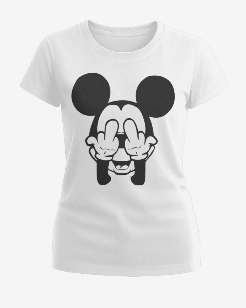 Polera de Mujer Blanco de Mickey