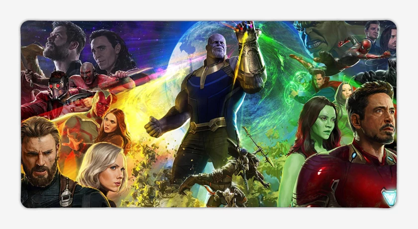 Mouse pad Gamer Gemas del infinito