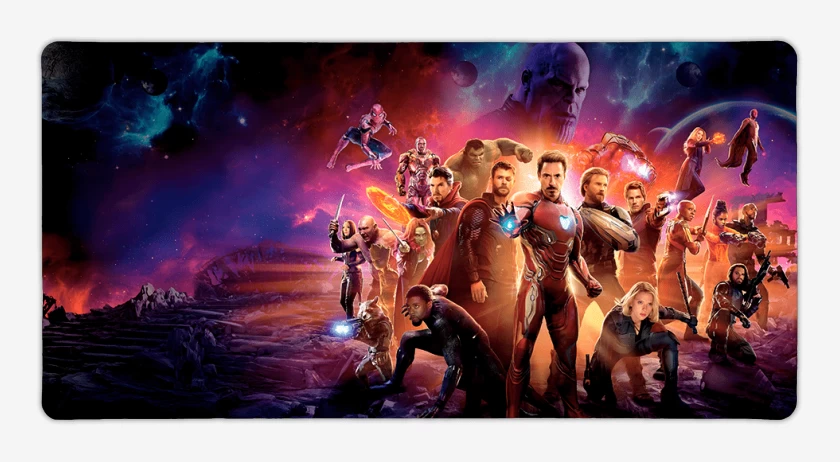 Mouse pad Gamer Vengadores