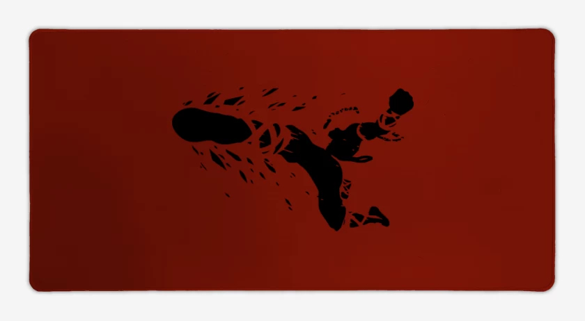 Mouse pad Gamer Rojo de Lee sin