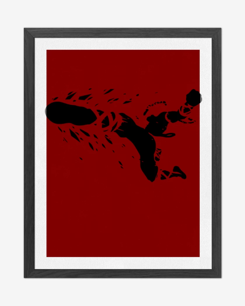 Cuadro decorativo Rojo de Lee sin