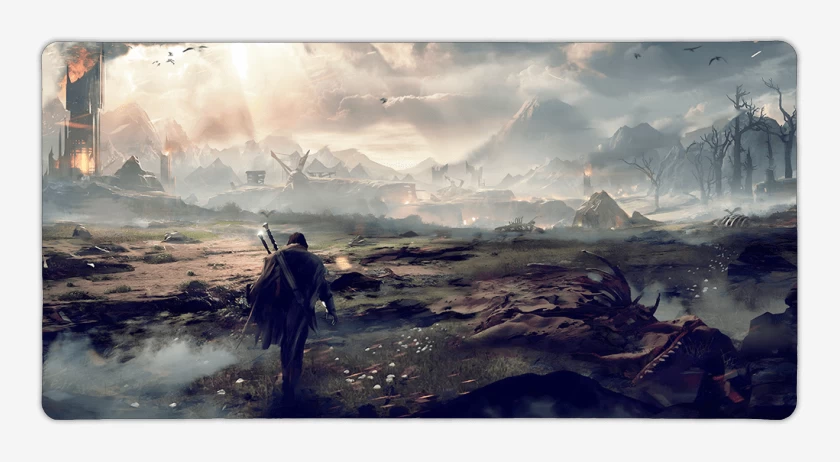 Mouse pad Gamer Sombras de mordor 