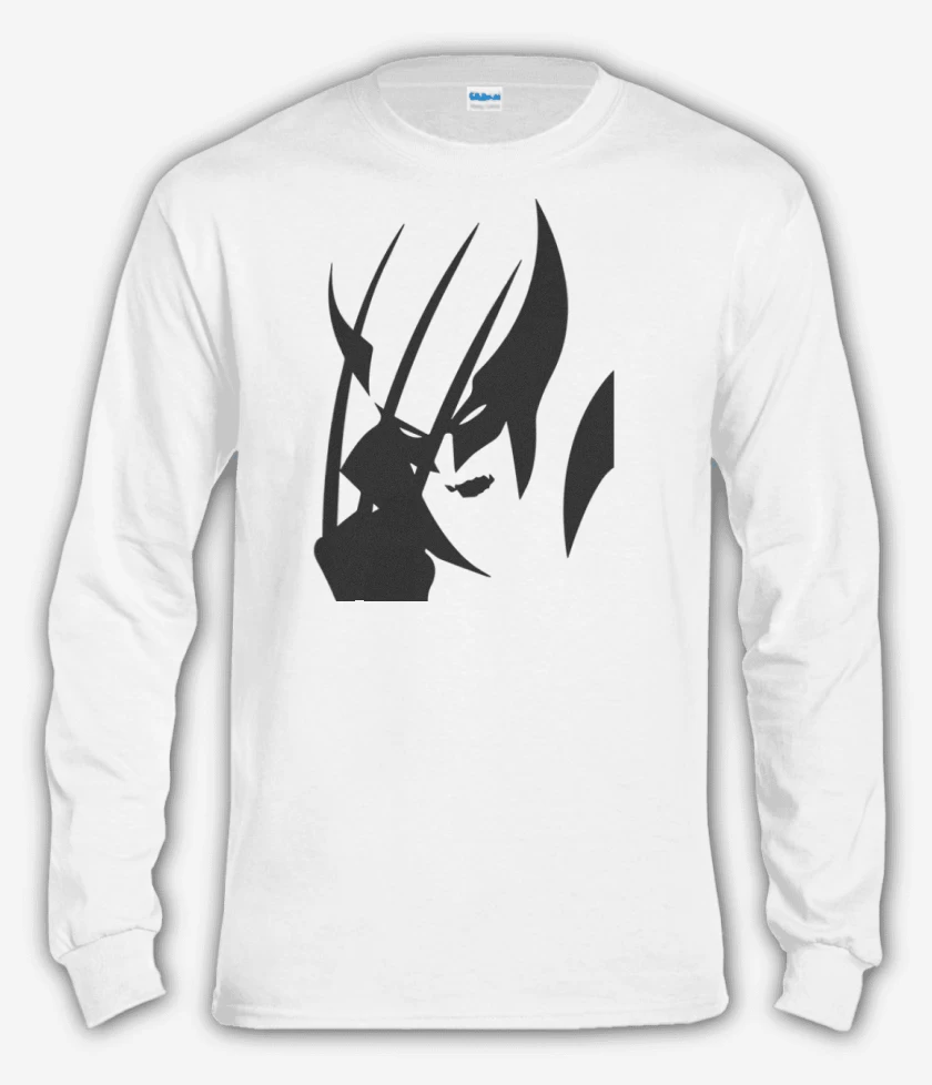 Polera manga larga Blanco de Wolverine