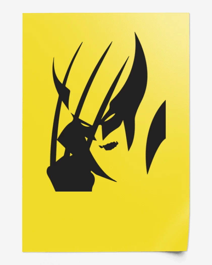 Print Amarillo de Wolverine
