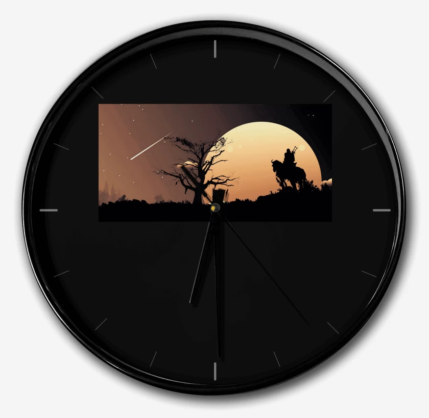 Reloj Negro de The witcher