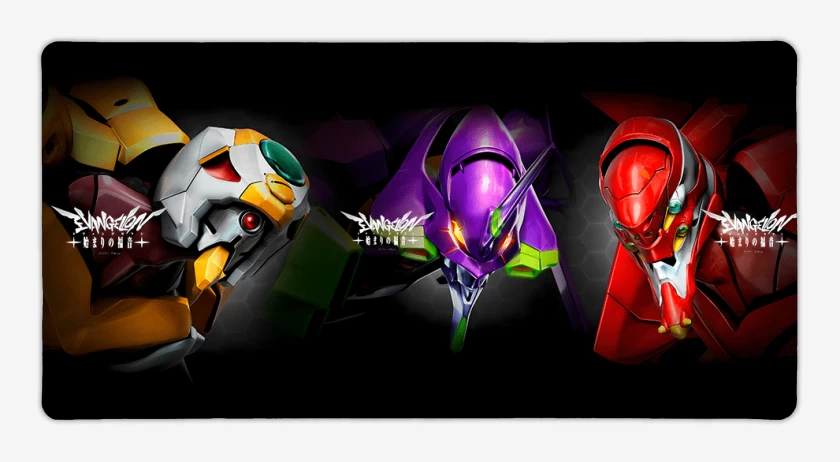 Mouse pad Gamer Negro de Evas