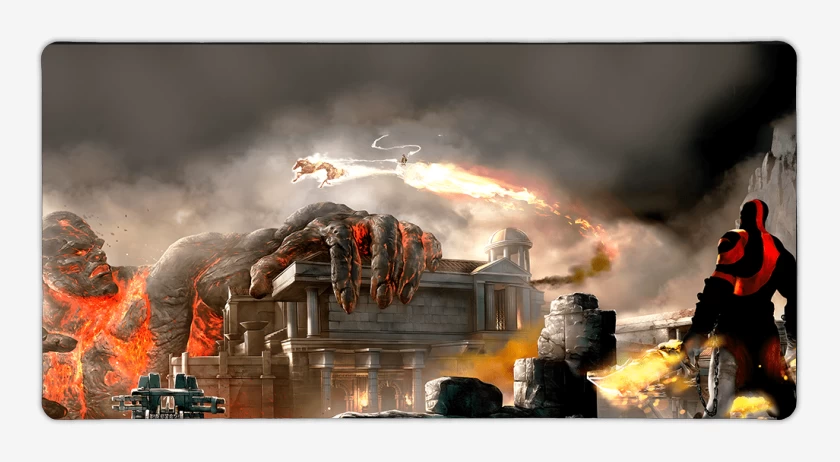Mouse pad Gamer Kratos god 3