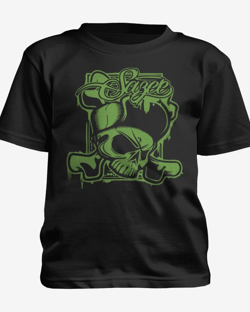 Polera de niño Negro de Skull and bones