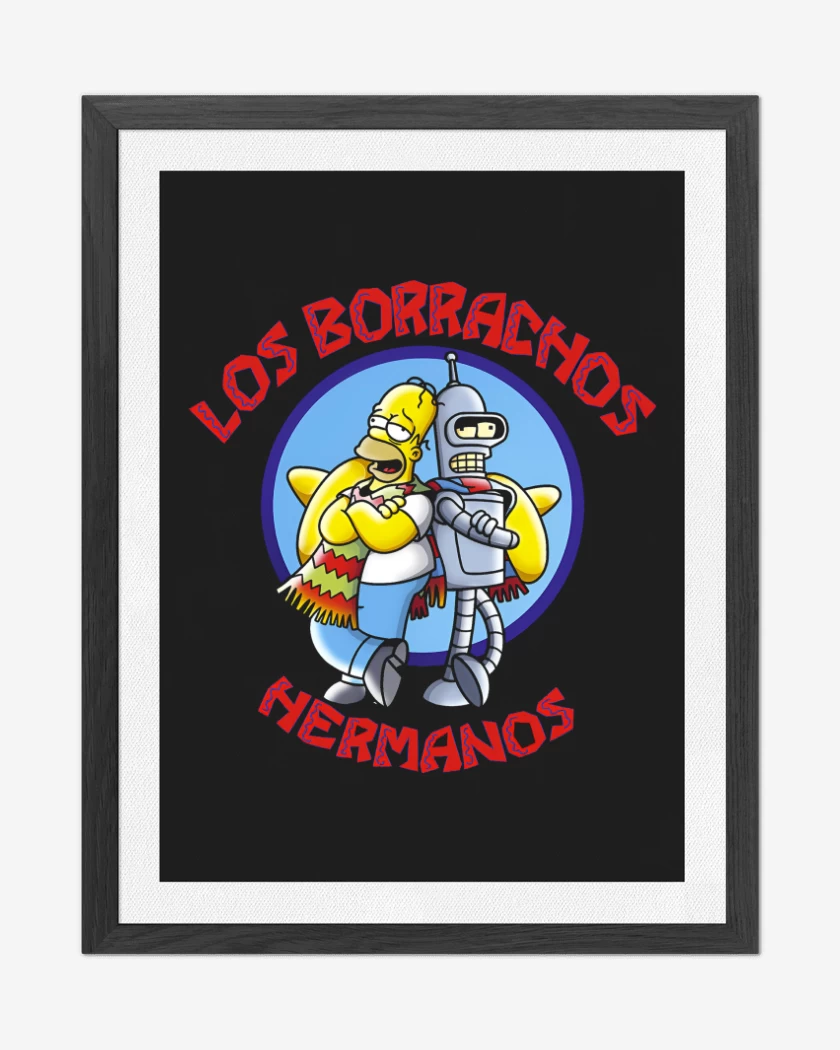 Cuadro decorativo Borrachos Hermanos