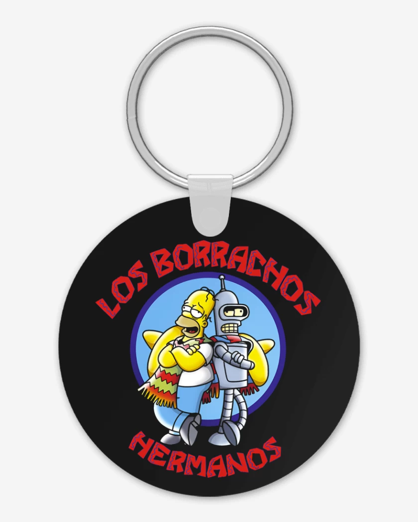 Llavero Borrachos Hermanos