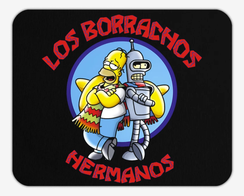 Mousepad Borrachos Hermanos