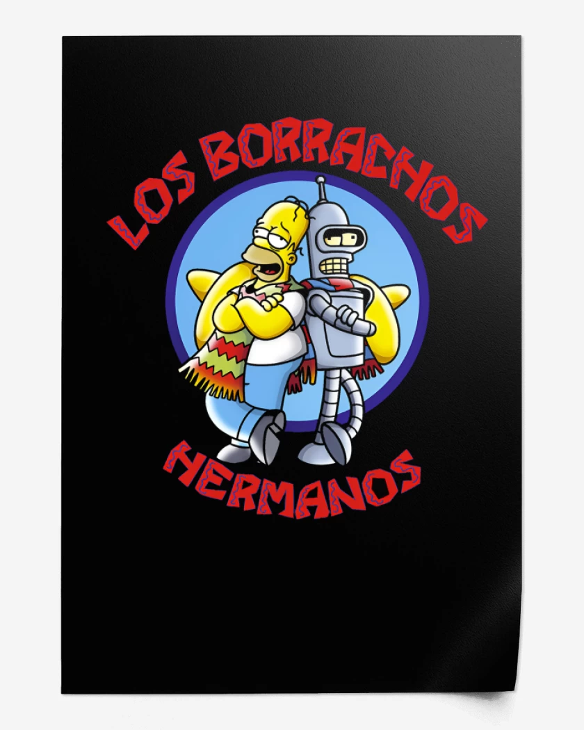 Print Borrachos Hermanos