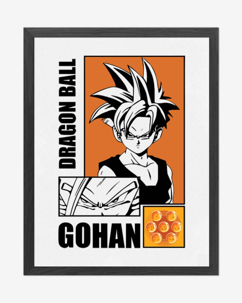Cuadro decorativo Blanco de Son Gohan
