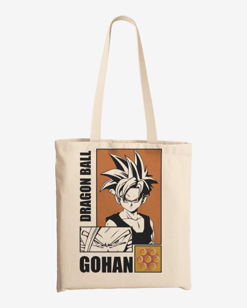 Totebag Blanco de Son Gohan