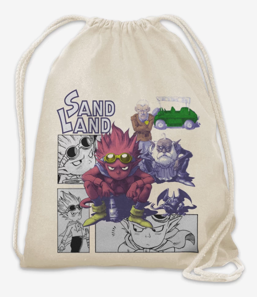 Mochila Blanco de Sand Land 