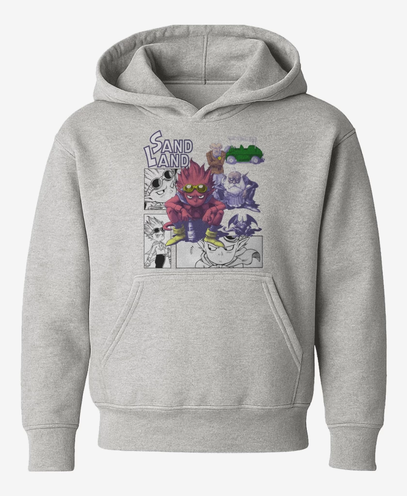 Poleron de niño Gris Melange de Sand Land 