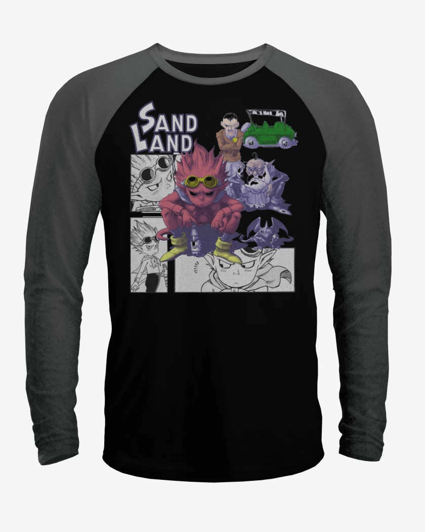 Polera Raglan Sand Land 
