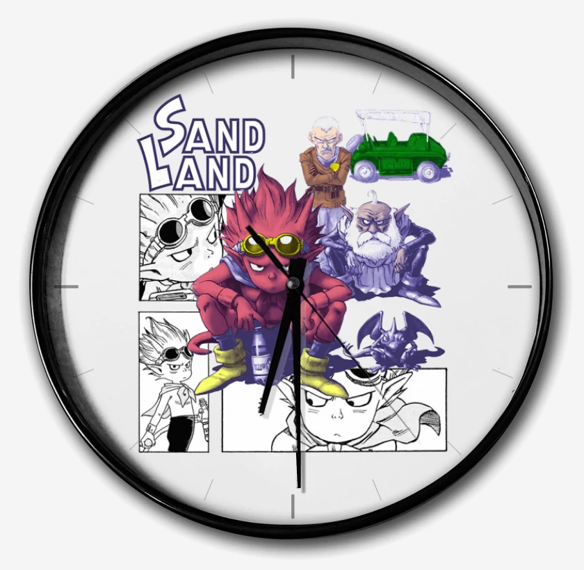 Reloj Blanco de Sand Land 
