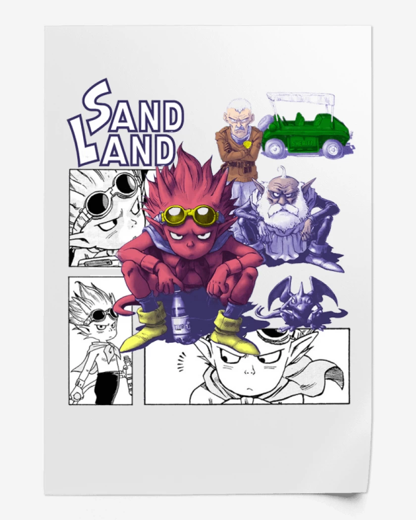 Print Sand Land 