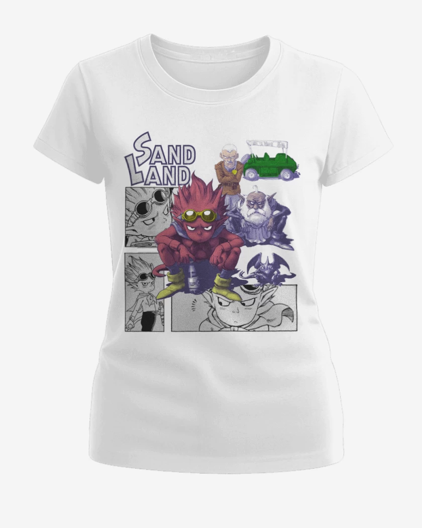 Polera de Mujer Blanco de Sand Land 