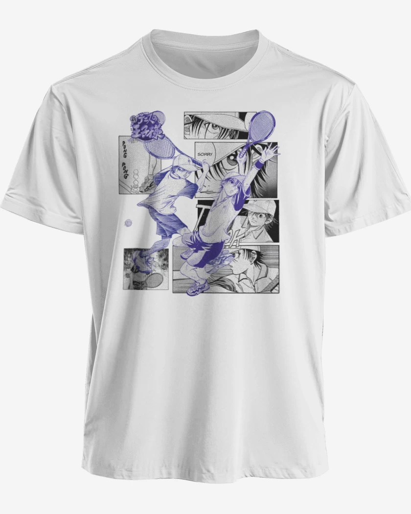 Polera premium Blanco de Principe del tennis