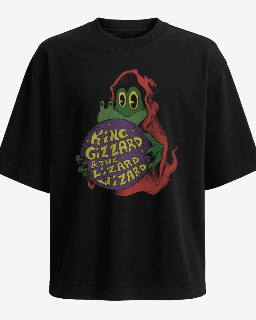 Polera Oversize Lizard Wizard KGLW