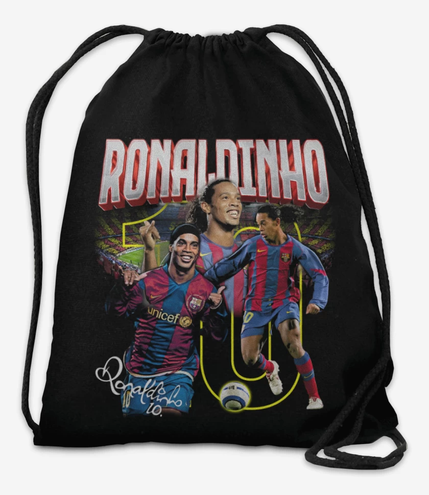 Mochila Negro de Ronaldinho