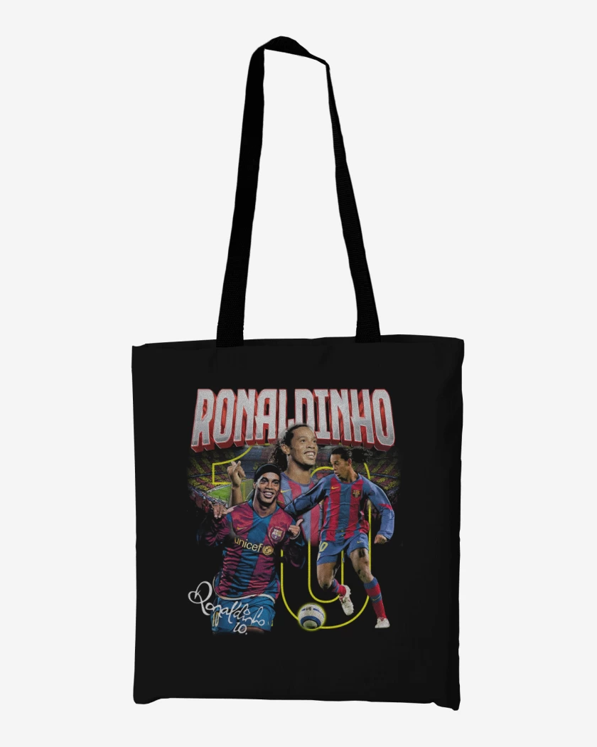 Totebag Negro de Ronaldinho
