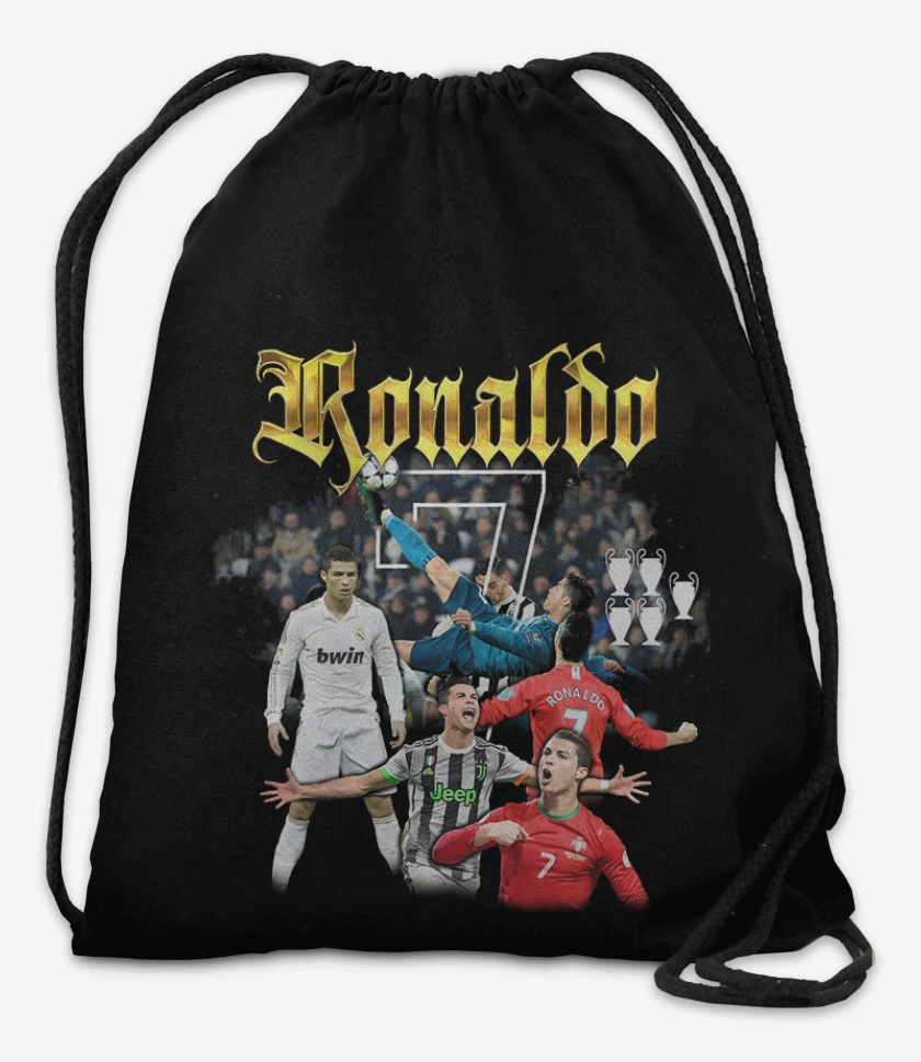 Mochila Negro de Cr7