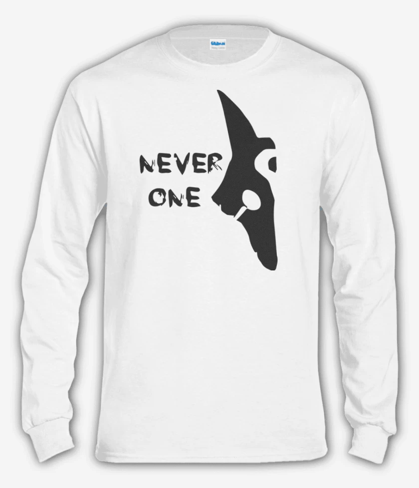 Polera manga larga Blanco de Kindred Never one