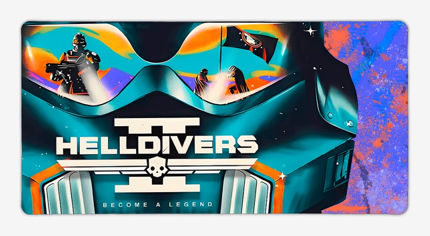 Mouse pad Gamer Helldivers 2