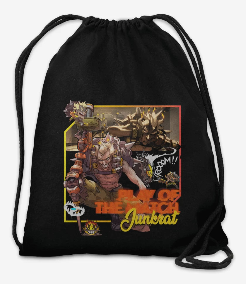 Mochila Negro de Play of the match Junkrat
