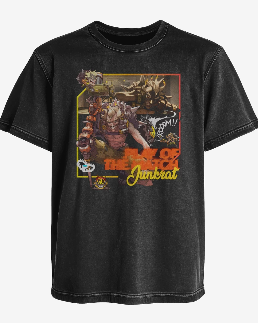 Polera desgastada Play of the match Junkrat