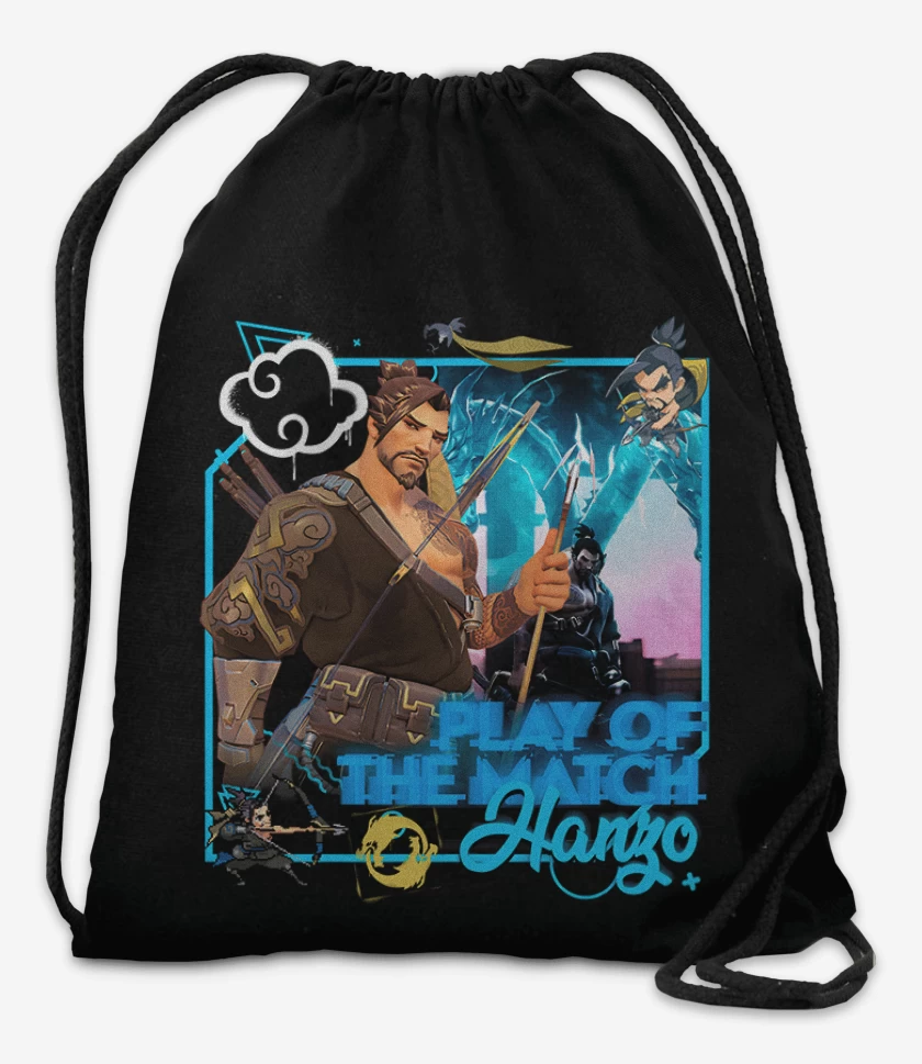 Mochila Negro de Play of the match hanzo