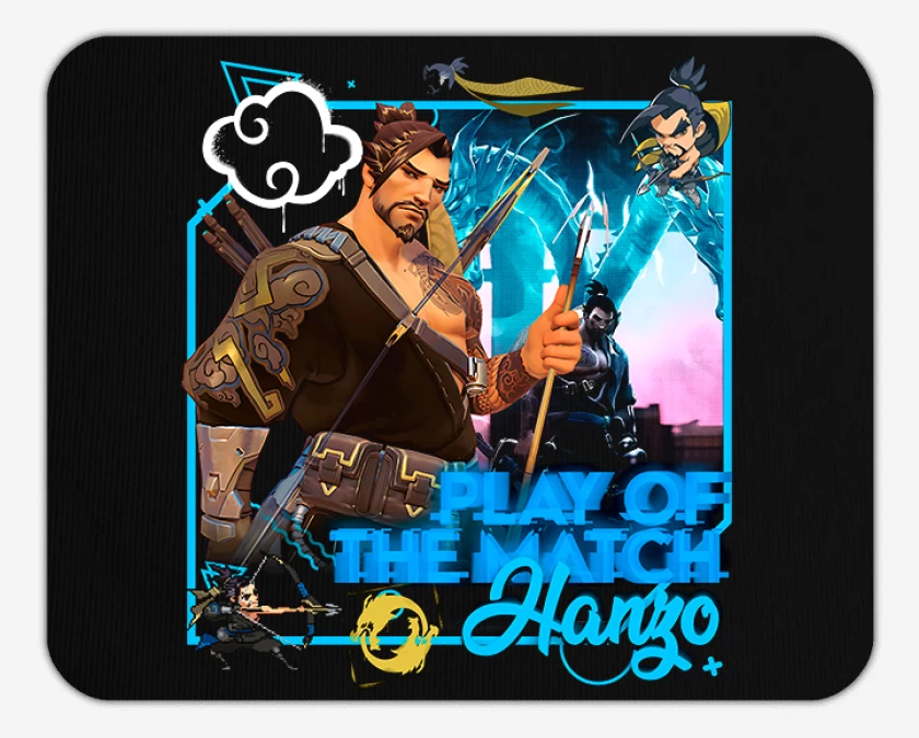 Mousepad Play of the match hanzo