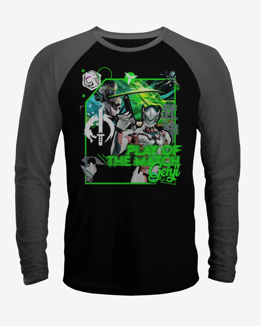 Polera Raglan Play of the match Genji
